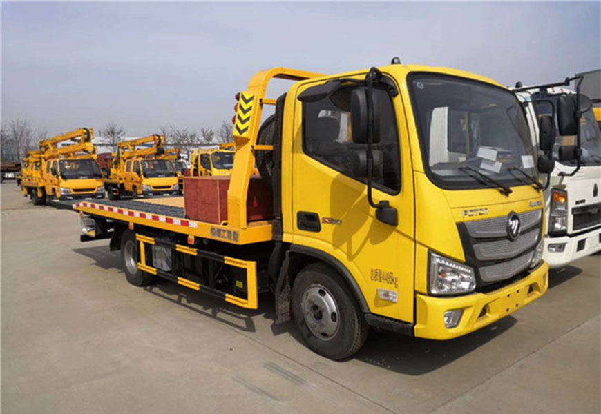 國(guó)六福田歐馬可藍(lán)牌清障車